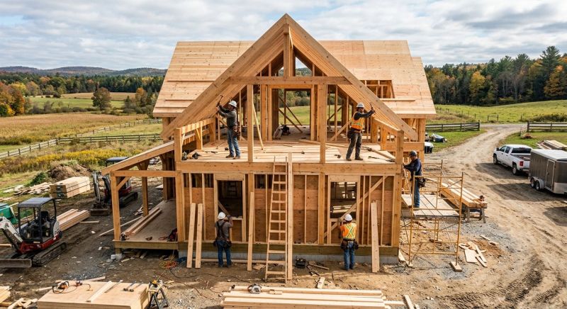 Custom House Building in Santa Rosa, CA