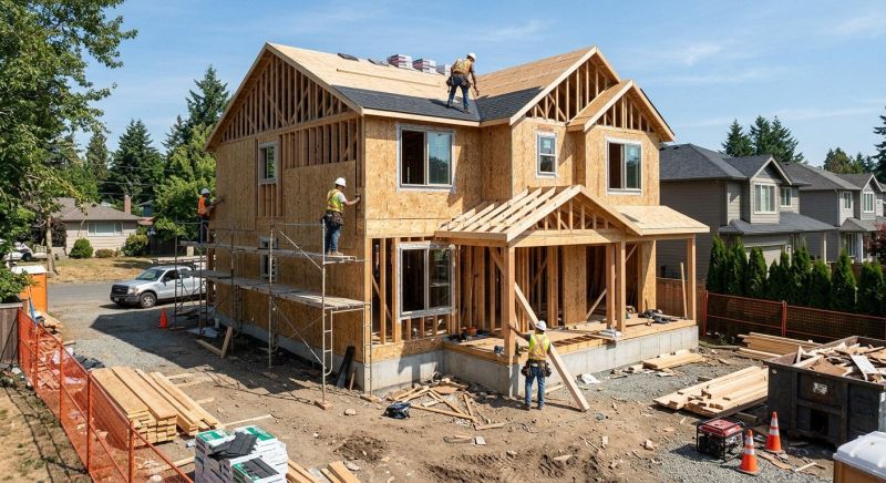 Farmhouse Construction in Marin County, CA