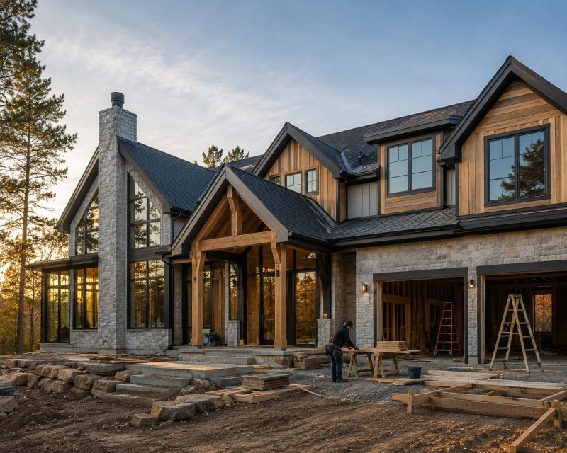 Custom House Building in Sonoma County, CA